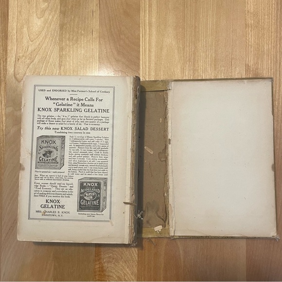 Boston Cooking School Cookbook Fanny Merritt Farmer - Picture 4 of 12